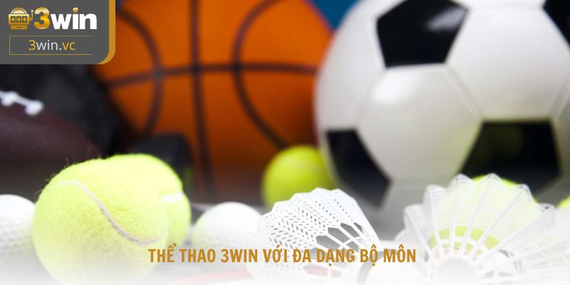 Thể thao 3WIN với đa dạng bộ môn - đáp ứng nhu cầu của mọi người chơi
